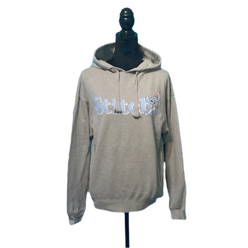 Disney Lilo and Stitch Graphic Print Hoodie - Size Large